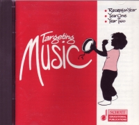 Targeting Music Cd Accomp To 1st 3 Books Taylor Sheet Music Songbook