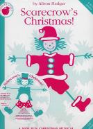 Scarecrows Christmas Hedger Book & Cd Sheet Music Songbook