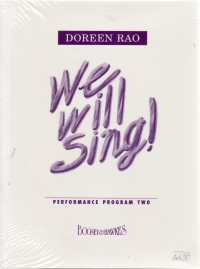 We Will Sing Rao Perf Prog 2 Pupils (pack Of 10) Sheet Music Songbook