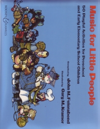 Music For Little People Feierabend Book & Cd Sheet Music Songbook