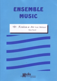 Purcell Rondeau & Aire Abdelazer Flex Ensemble Sheet Music Songbook