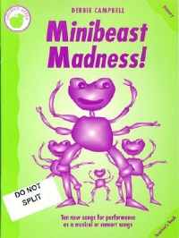 Minibeast Madness Campbell Offer Pack Sheet Music Songbook