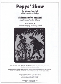 Pepys Show Campbell Pupils Book Sheet Music Songbook