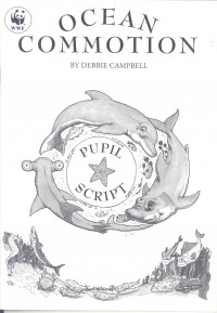 Ocean Commotion Campbell Pupils Script Sheet Music Songbook