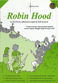 Robin Hood Perrin Book/cd Sheet Music Songbook