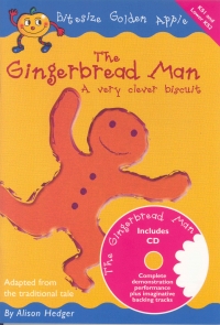 Gingerbread Man  A Very Clever Biscuit Book & Cd Sheet Music Songbook