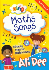 Sing Maths Songs Ali Dee Book & Cd Sheet Music Songbook
