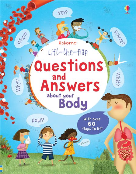 Usborne Lift The Flap Questions & Answers Body Sheet Music Songbook
