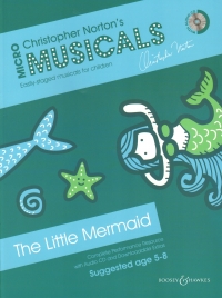 Micromusicals The Little Mermaid Norton + Cd Sheet Music Songbook