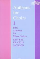 Anthems For Choirs Book 1 Sheet Music Songbook