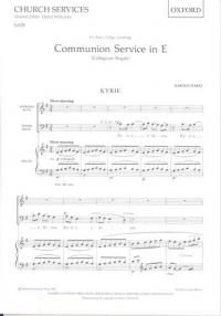 Communion Service In E S550 Darke Sheet Music Songbook