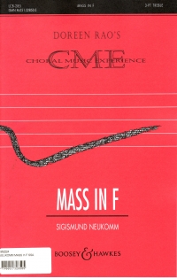 Neukomm Mass In F Ssa Sheet Music Songbook