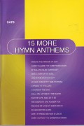 15 More Hymn Anthems Satb Sheet Music Songbook