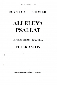 Alleluya Psallat Aston Satb Sheet Music Songbook