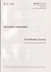 Shephard Wiltshire Service Full Sheet Music Songbook