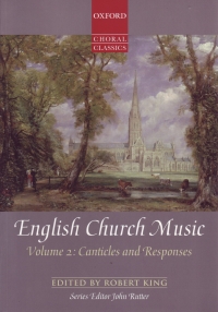 English Church Music Vol 2 Canticles & Responses Sheet Music Songbook