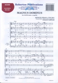 Magnus Dominus Zerafa Ed Camilleri Satb Choir Sheet Music Songbook
