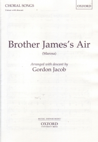 Brother Jamess Air Jacob Ocs166 Unison/descant Sheet Music Songbook