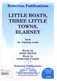 Blarney Irvine/parke Unison Sheet Music Songbook