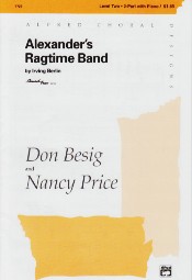 Alexanders Ragtime Band Berlin 2 Part Sheet Music Songbook
