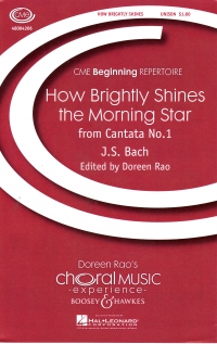 How Brightly Shines Bach Unison Sheet Music Songbook