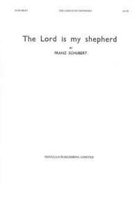 Lord Is My Shepherd Schubert Satb Sheet Music Songbook