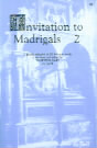 Invitation To Madrigals 2 Satb Sheet Music Songbook