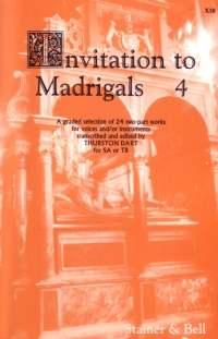 Invitation To Madrigals 4 Sa Or Tb Sheet Music Songbook
