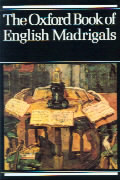 Oxford Book Of English Madrigals Ledger Sheet Music Songbook