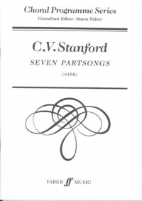 Stanford 7 Partsongs Satb Sheet Music Songbook