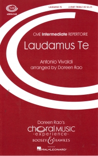 Laudamus Te (vivaldi/rao) Ss Sheet Music Songbook