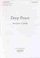 Deep Peace Satb Carter Sheet Music Songbook