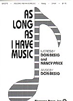 As Long As I Have Music 2part Sheet Music Songbook