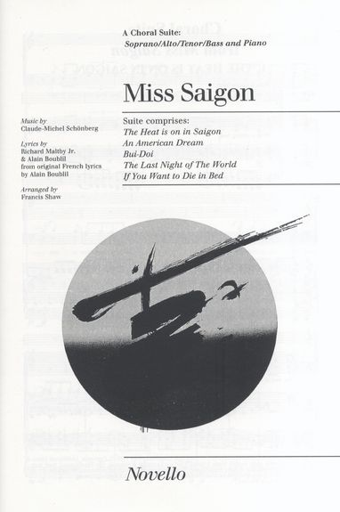 Miss Saigon Satb (choral Suite) Arr Shaw Sheet Music Songbook