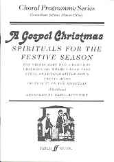 Gospel Christmas Runswick Ssa Sheet Music Songbook