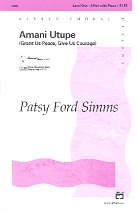 Amani Utupe Simms 2pt Sheet Music Songbook