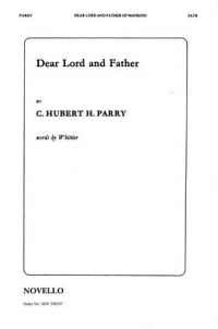 Dear Lord & Father Of Mankind Parry Satb Sheet Music Songbook