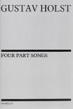 Holst Four Part-songs Vocal Score Sheet Music Songbook
