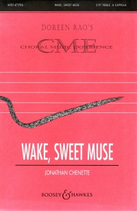 Wake Sweet Muse Chenette Ssa Sheet Music Songbook