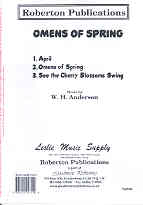 April (omens Of Spring) Anderson Unison Sheet Music Songbook