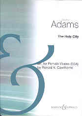 Holy City Adams Ssa Sheet Music Songbook