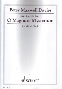 O Magnum Mysterium Maxwell Davies S/sa/satb Sheet Music Songbook