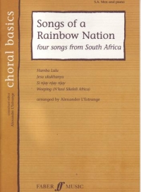 Songs Of A Rainbow Nation Sa/men Sheet Music Songbook