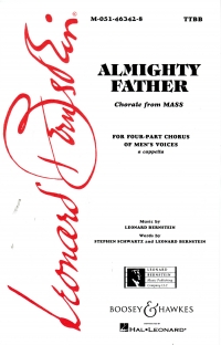 Almighty Father Bernstein Ttbb Sheet Music Songbook