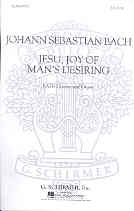 Jesu Joy Of Mans Desiring Bach Satb/organ Sheet Music Songbook