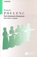 Poulenc Huit Chansons Francaises Choirs Sheet Music Songbook