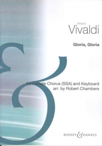 Gloria Gloria Vivaldi Ssa Sheet Music Songbook