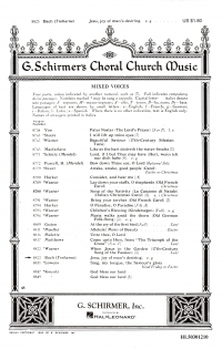 Jesu Joy Of Mans Desiring Bach Satb Sheet Music Songbook