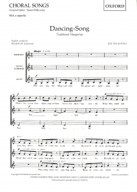 Dancing Song Kodaly Ssa Sheet Music Songbook
