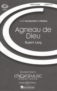 Agneau De Dieu Lang Ssattbb Sheet Music Songbook